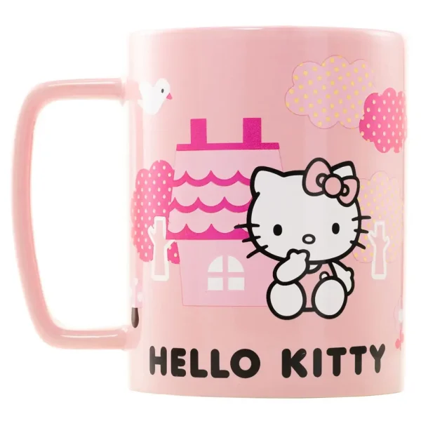 hello kitty fuzzy mug