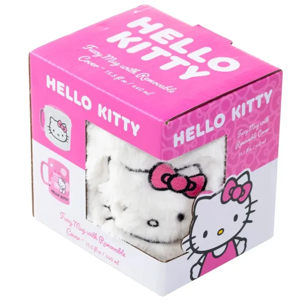 hello kitty fuzzy mug