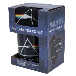pink floyd mug & sock set