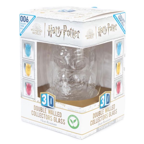 harry potter 3d hedwig feature glass