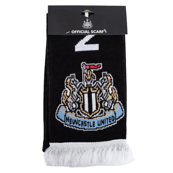 newcastle united fc crest scarf