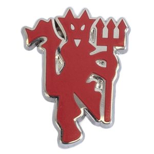 manchester united fc 6pc badge set