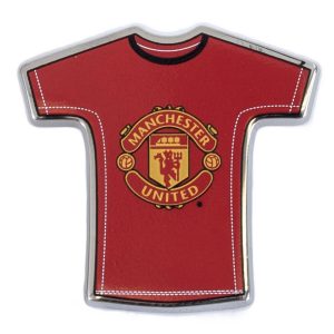 manchester united fc 6pc badge set