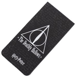 harry potter deathly hallows magnetic bookmark