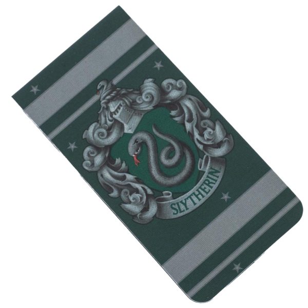 harry potter slytherin magnetic bookmark