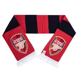 arsenal fc contrast bar scarf