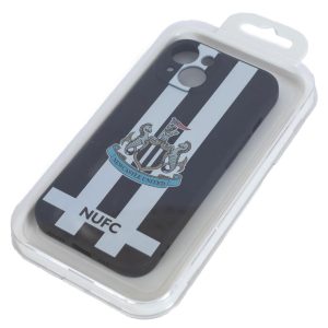 newcastle united fc iphone 15 striped silicone case