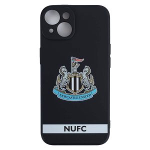 newcastle united fc iphone 15 crest silicone case