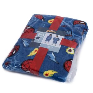 spider man kids poncho blanket