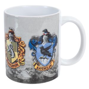 harry potter house crests mug