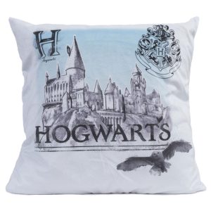harry potter hogwarts velvet feel cushion