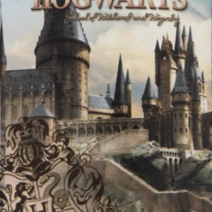 harry potter hogwarts castle premium fleece blanket