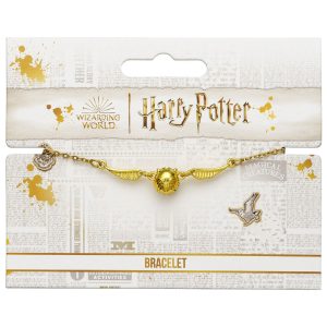 harry potter 3d golden snitch bracelet