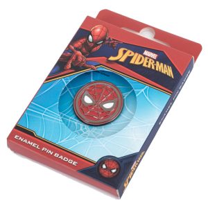 spider man pin badge