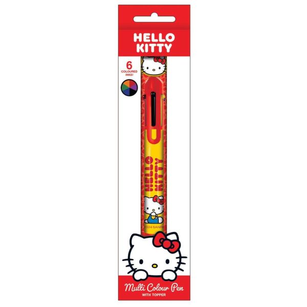 hello kitty multi coloured pen