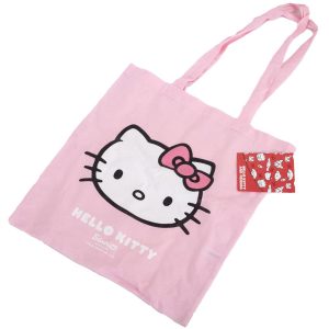 hello kitty canvas tote bag