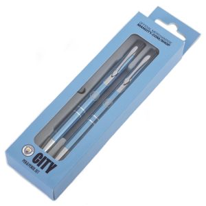 manchester city fc executive pen & pencil set