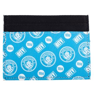 manchester city fc coloured icon card holder