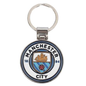 manchester city fc executive crest keyring