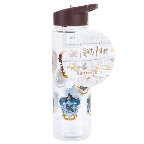 harry potter house crests plastic drinks bottle