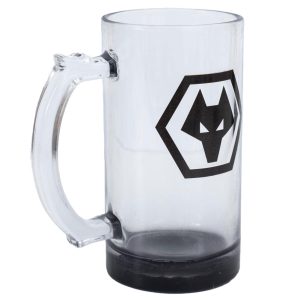 wolverhampton wanderers fc stein glass tankard