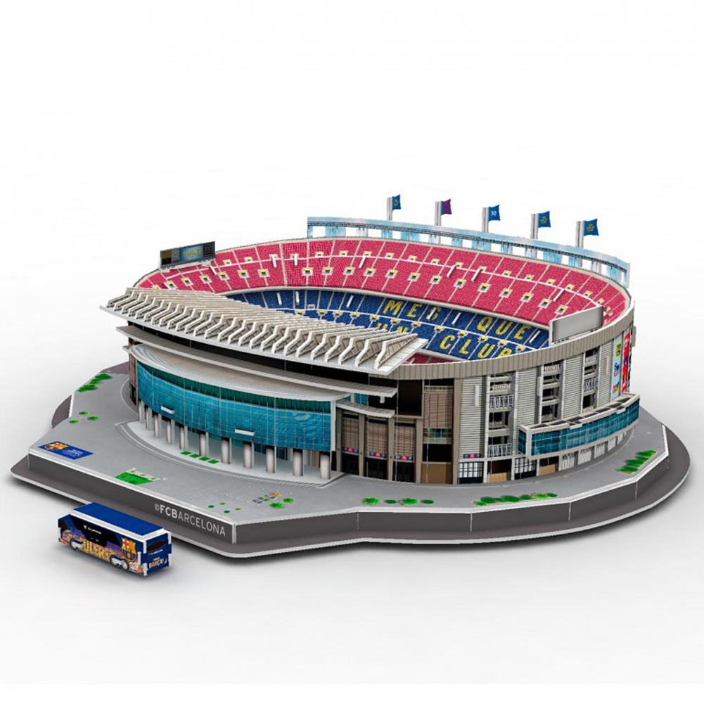 fc barcelona 3d stadium puzzle fc barcelona 3d stadium puzzle