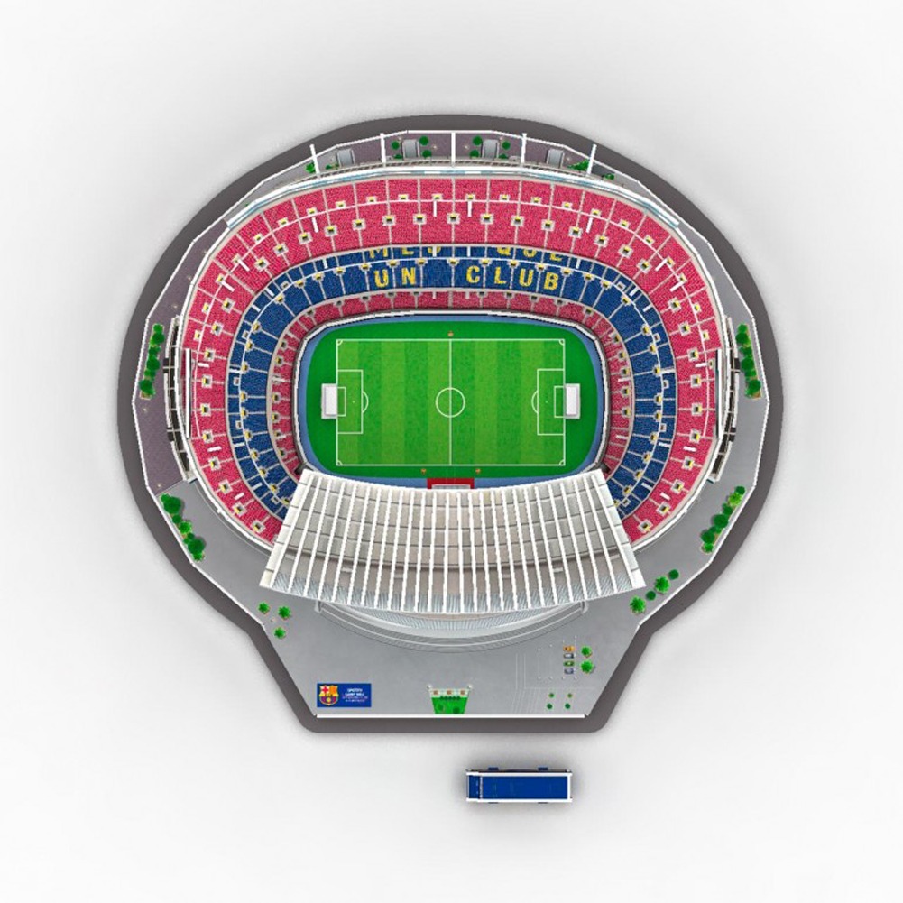 fc barcelona 3d stadium puzzle fc barcelona 3d stadium puzzle