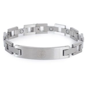manchester city fc engraved bracelet