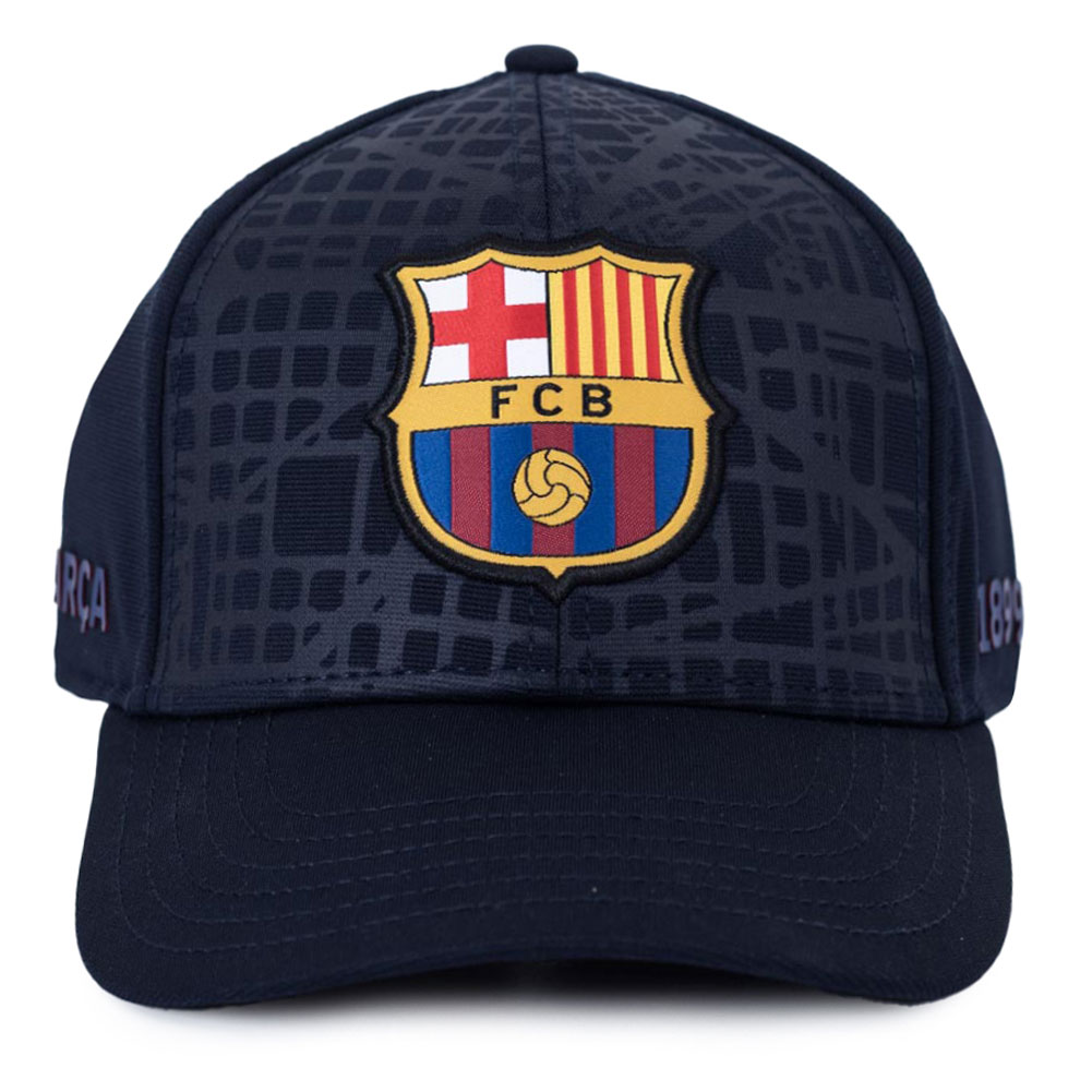 fc barcelona geo debossed cap fc barcelona geo debossed cap