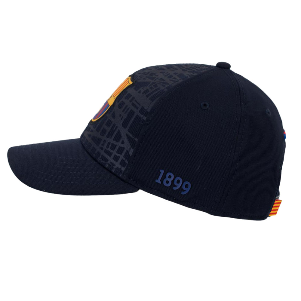fc barcelona geo debossed cap fc barcelona geo debossed cap