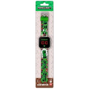 minecraft tnt junior led watch