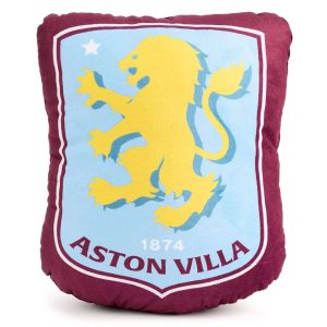 aston villa fc crest cushion