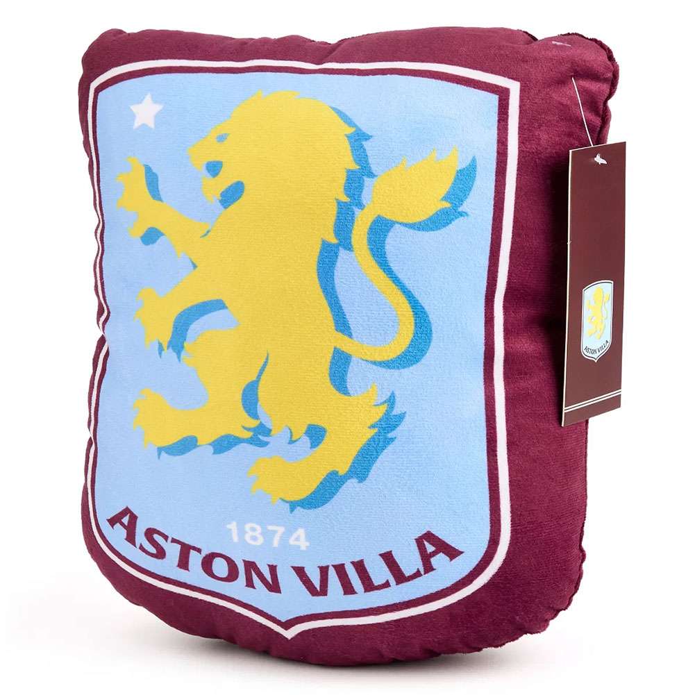 aston villa fc crest cushion
