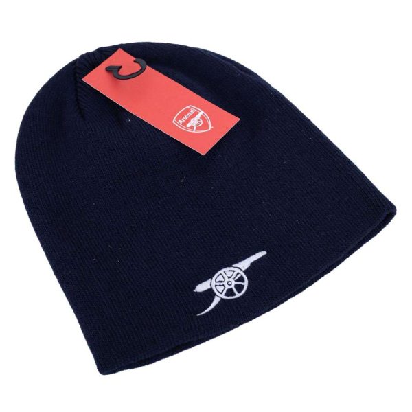 arsenal fc navy cannon beanie