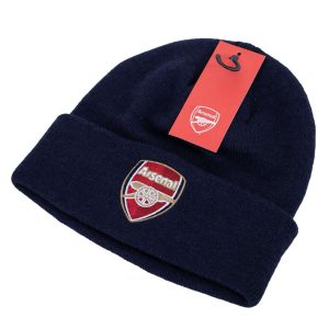arsenal fc navy cuff beanie