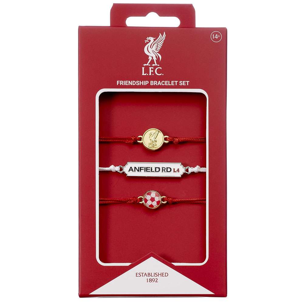 liverpool fc friendship bracelet set liverpool fc friendship bracelet set