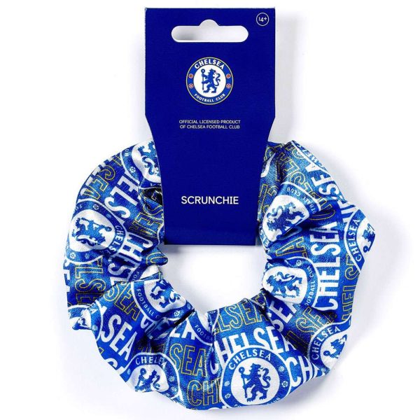 chelsea fc hair scrunchie