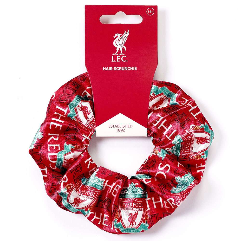 liverpool fc hair scrunchie