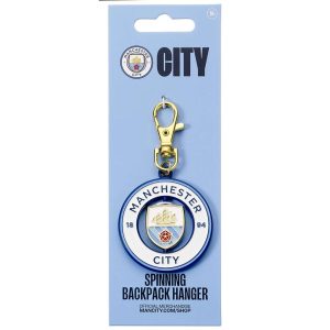 manchester city fc spinner bag charm