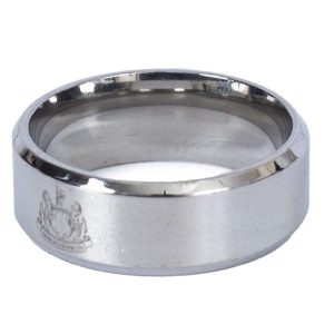 newcastle united fc slim band ring large
