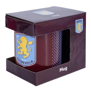 aston villa fc fade mug