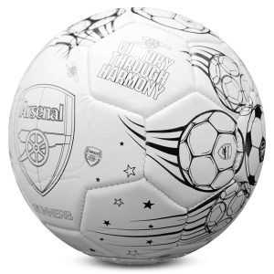 arsenal fc 'colour in' mini football set