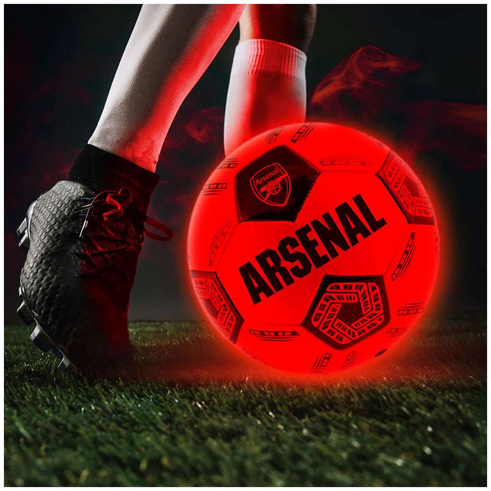 arsenal fc led glow football