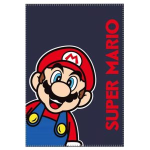 super mario fleece blanket