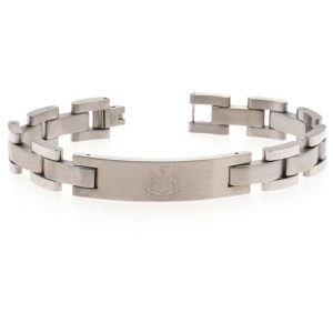 newcastle united fc engraved bracelet
