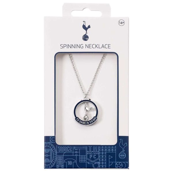 tottenham hotspur fc spinner necklace