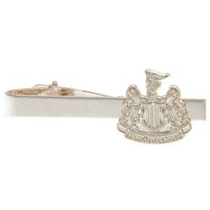 newcastle united fc silver plated tie slide