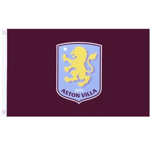aston villa fc core crest flag