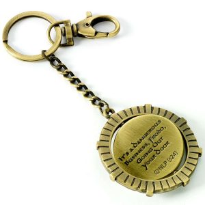 the lord of the rings hobbit door spinner keyring