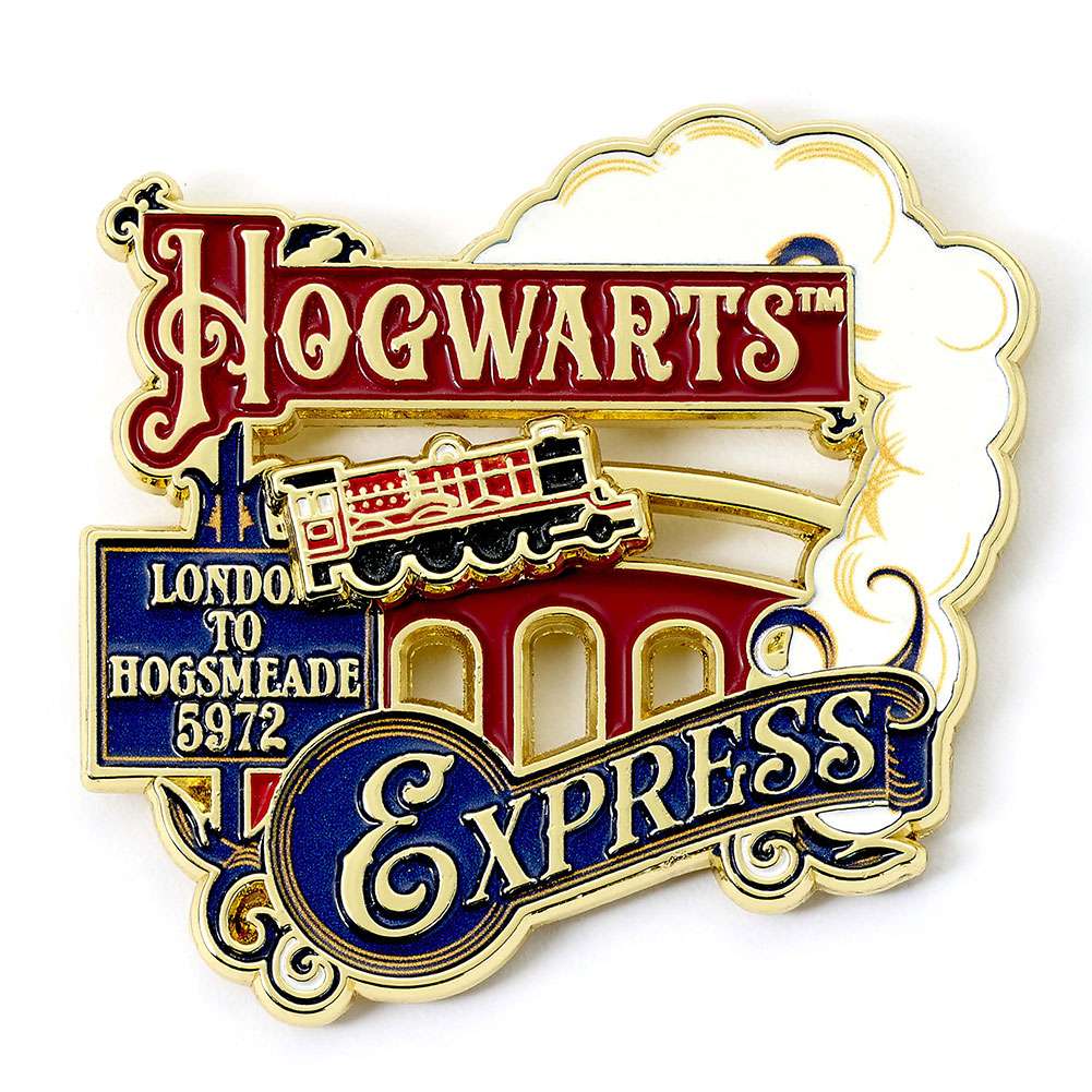harry potter hogwarts express sliding pin badge